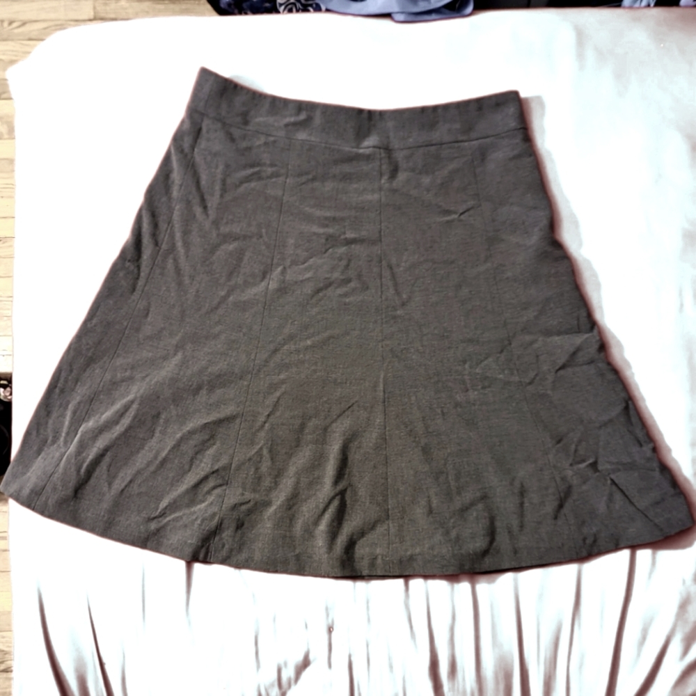 Grey Covington knee length skirt size 12